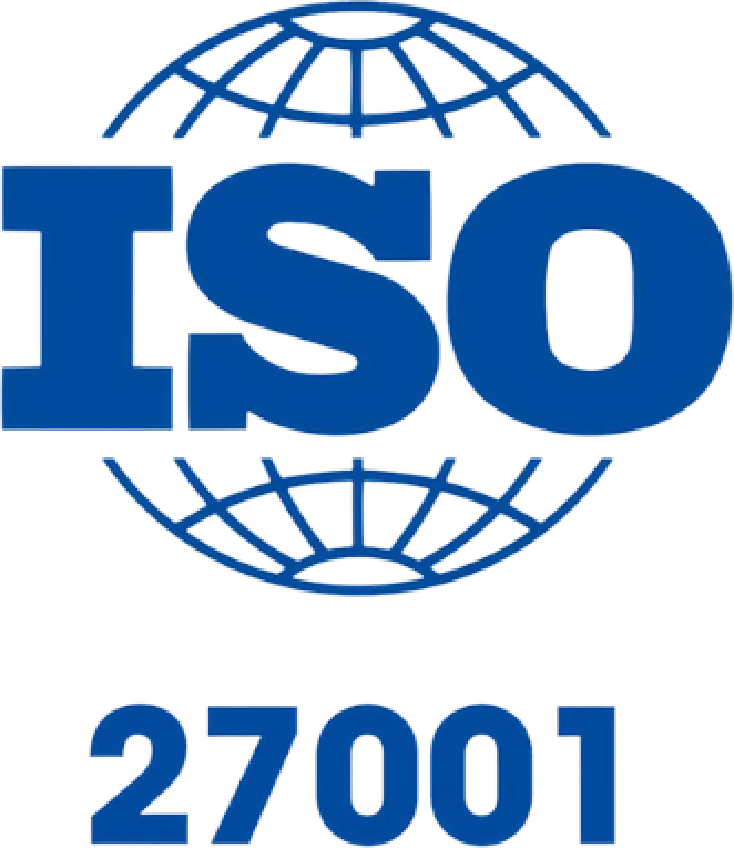 ISO/IEC 27001 certified
